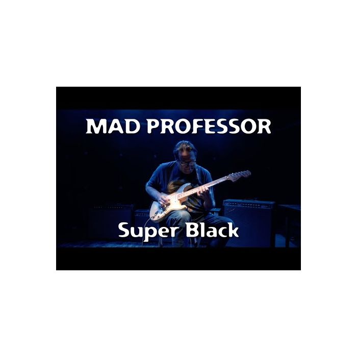 Super Black is vintage blackface tone in a box by Mad Professor