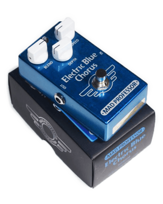 Electric Blue Chorus pedal by Mad Professor B-stock