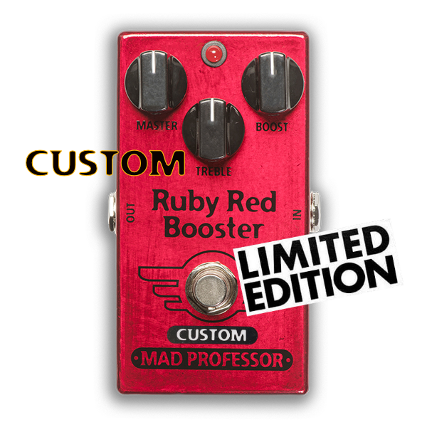 Nashville Hot Mids Solo Boost modded Ruby Red Booster is a Custom