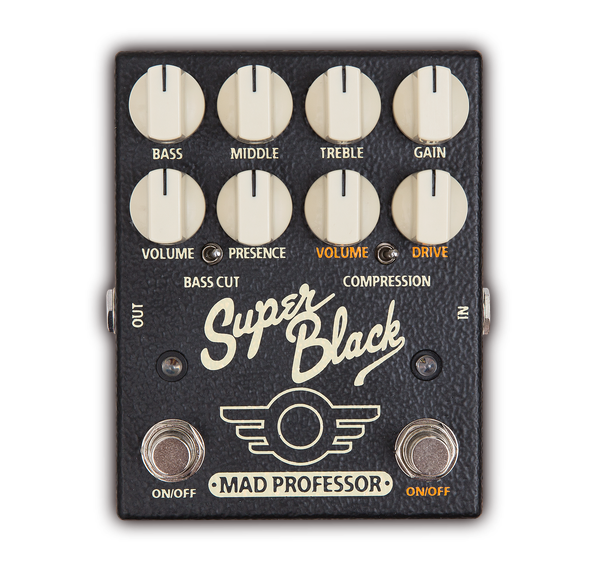 Super Black is vintage blackface tone in a box by Mad Professor